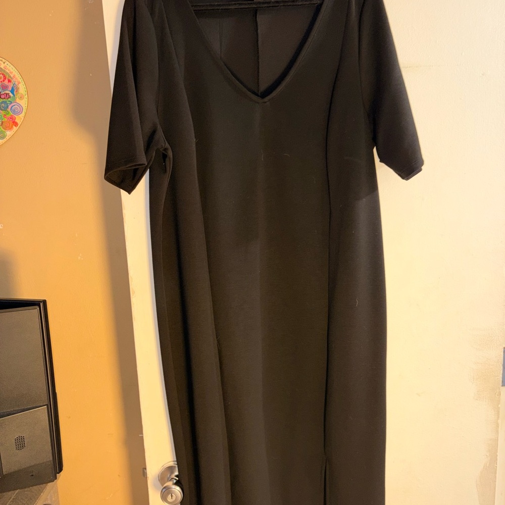 Torrid Classic Black V-Neck Women’s Dress